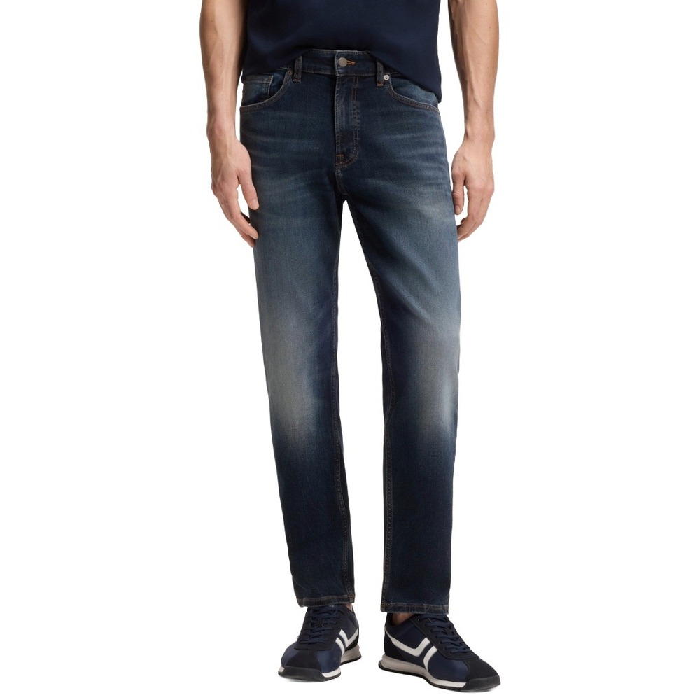 Hugo Boss Maine Regular Fit Straight Leg Jeans Minimalist Quiet Luxury Denim